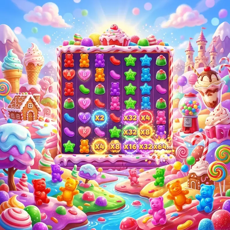 Sugar Rush slot play online, demo