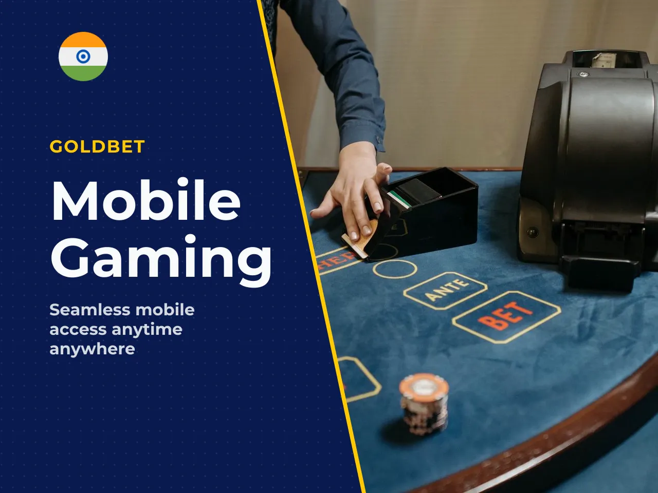 Playing on Android and iOS. Goldbet