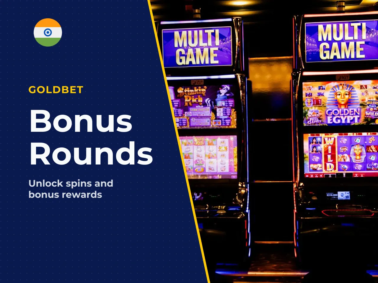 Bonus round and free spins. The